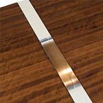 Консоль прямоугольная с выдвижным ящиком на прозрачных ножках Hitchcock варинант исполнения - 3 | Loft Concept в Грозном