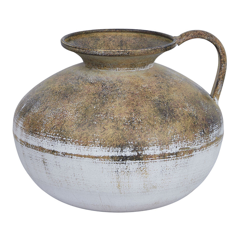 Ваза металлическая с ручкой Bygone Era  в Грозном | Loft Concept 