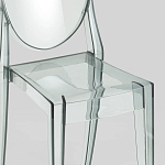 Прозрачный стул с серым оттенком LOUIS GHOST CHAIR варинант исполнения - 7 | Loft Concept в Грозном