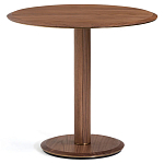 Приставной стол в шпоне ореха Elega варинант исполнения - 1 | Loft Concept в Грозном