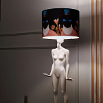 Настольная лампа с абажуром Cretto Mir варинант исполнения - 9 | Loft Concept в Грозном