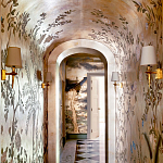 Обои ручная роспись Siam White Metal варинант исполнения - 3 | Loft Concept в Грозном