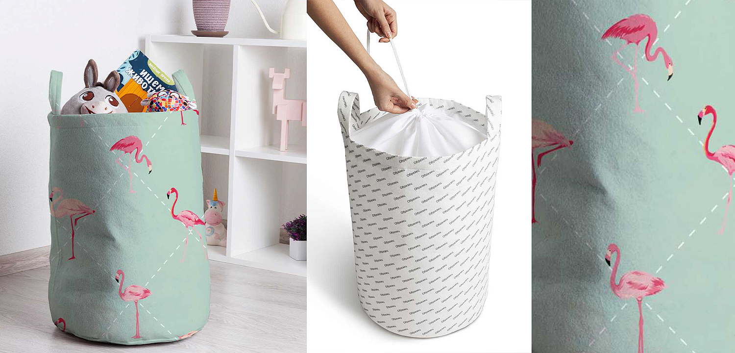 Корзина Flamingo Rhombus Basket Корзина Flamingo Rhombus Basket - Loft-Concept в Грозном