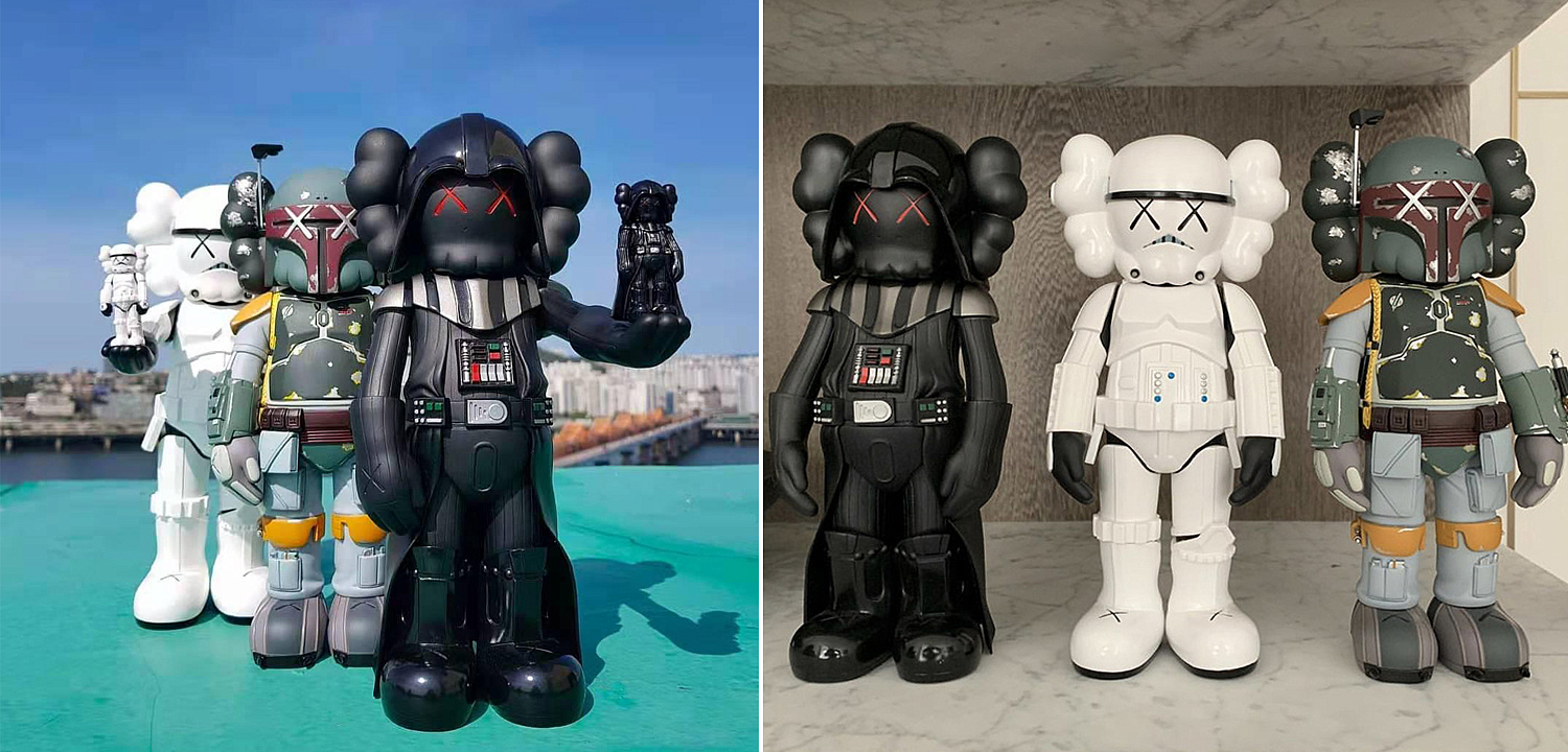 Статуэтка KAWS Star Wars Boba Fett Ver Статуэтка KAWS Star Wars Boba Fett Ver - Loft-Concept в Грозном