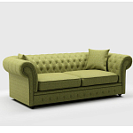 Мебельная ткань Шенилл светло-зеленый цвет 142 см T4-51 варинант исполнения - 4 | Loft Concept в Грозном