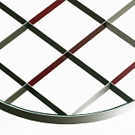 Дизайнерский круглый кофейный стол со стеклянной столешницей Gio Ponti D.555.1 Coffee Table варинант исполнения - 4 | Loft Concept в Грозном