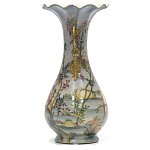 Ваза фарфоровая с попугаями Gaya варинант исполнения - 3 | Loft Concept в Грозном