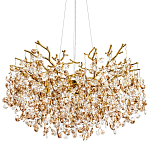 Люстра с хрустальными подвесками Fairytree Gold Crystal Chandelier 10 варинант исполнения - 1 | Loft Concept в Грозном