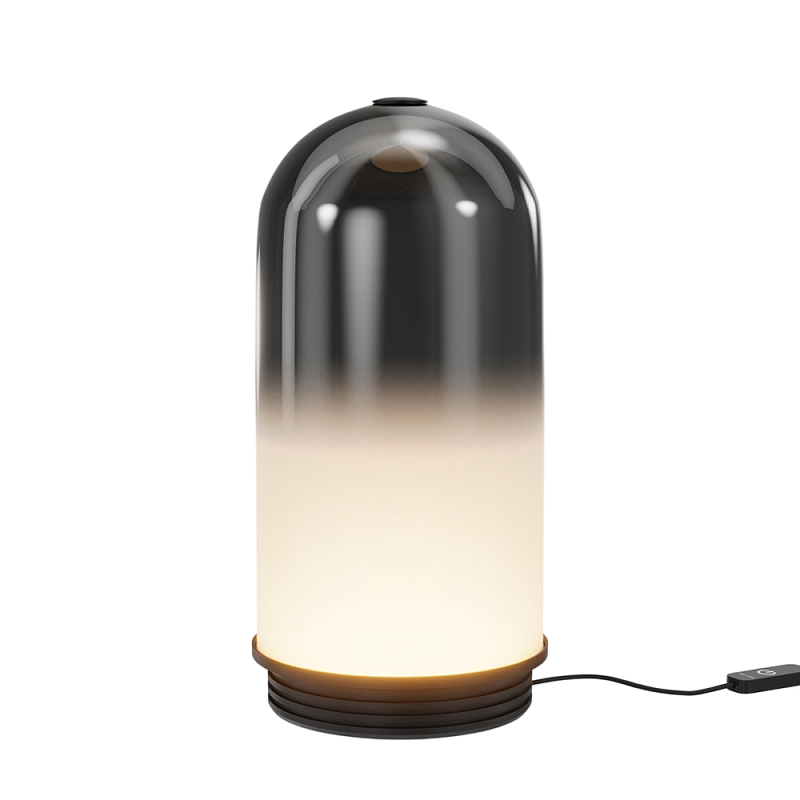 Настольный светильник Fable 3000К 8Вт Черный Дымчатый (Smoke) в Грозном | Loft Concept 