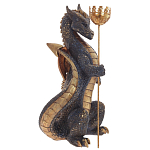 Подсвечник в виде дракона Dragon Candlestick Red Gold Blue Green варинант исполнения - 3 | Loft Concept в Грозном