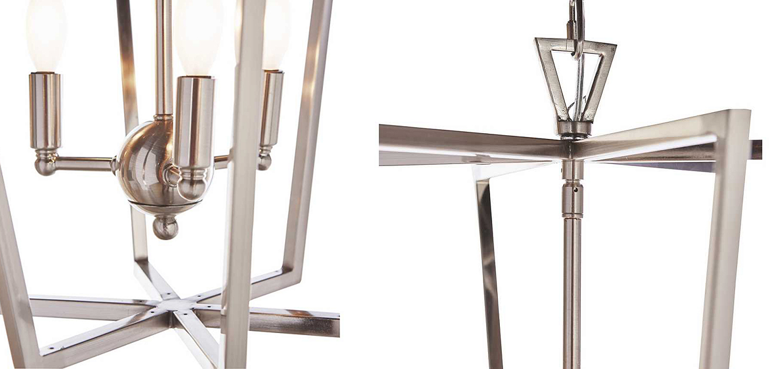 Люстра Fabiole Chrome Cage Chandelier Люстра Fabiole Chrome Cage Chandelier - Loft-Concept в Грозном