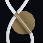 Бра с белым плафоном в форме восьмерки и круглым основанием Luke Lampco Tracer Lamp варинант исполнения - 5 | Loft Concept в Грозном