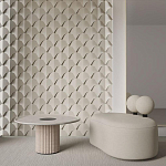 Гипсовая 3D Панель DRAGON SCALE - B варинант исполнения - 1 | Loft Concept в Грозном