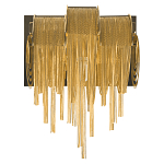 Бра с перфорированными металлическими дугами и цепочками 22 см Atlantis Chain варинант исполнения - 3 | Loft Concept в Грозном