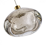 Подвесной светильник с прозрачным стеклянным плафоном округлой формы Effervia  варинант исполнения - 8 | Loft Concept в Грозном