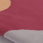 Плед из хлопка с абстрактным принтом Elysian Flow Ember варинант исполнения - 4 | Loft Concept в Грозном