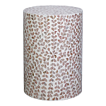 Столик с инкрустацией с перламутровым узором Jean Pink варинант исполнения - 1 | Loft Concept в Грозном