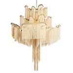 Люстра металлическая Rain of metal варинант исполнения - 1 | Loft Concept в Грозном