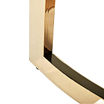 Столик журнальный золотой с темным стеклом Tastiness варинант исполнения - 2 | Loft Concept в Грозном