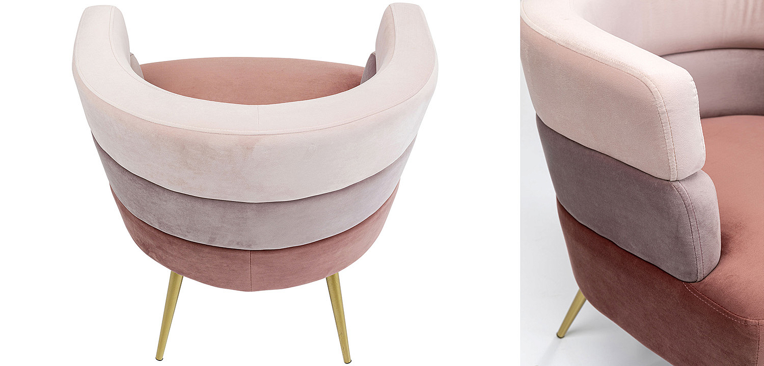 Кресло Pink Velvet Superposition Кресло Pink Velvet Superposition - Loft-Concept в Грозном