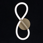 Бра с белым плафоном в форме восьмерки и круглым основанием Luke Lampco Tracer Lamp варинант исполнения - 2 | Loft Concept в Грозном