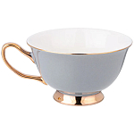 Чайная пара из фарфора 200 мл Grey Tea Porcelain Set варинант исполнения - 2 | Loft Concept в Грозном