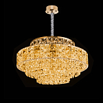 Люстра хрустальная в неоклассическом стиле на золотистом каркасе Majesty варинант исполнения - 5 | Loft Concept в Грозном