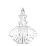 Подвесной светильник Wire Dream Pendant 2 Белый варинант исполнения - 3 | Loft Concept в Грозном