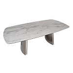 Стол обеденный прямоугольный керамический Ceramic Dining Table варинант исполнения - 3 | Loft Concept в Грозном