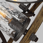 Люстра с цилиндрическим плафонами из толстого волнистого стекла в индустриальном стиле Feiss варинант исполнения - 16 | Loft Concept в Грозном