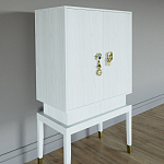 Кабинетный шкаф Elsa Dreams White с 2-мя ящиками варинант исполнения - 1 | Loft Concept в Грозном