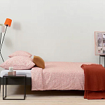 Постельное белье розового цвета с рисунком 150х200 см Blossom Essence варинант исполнения - 3 | Loft Concept в Грозном