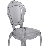 Прозрачный стул серый LOUIS GHOST CHAIR Grey варинант исполнения - 4 | Loft Concept в Грозном