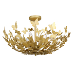 Потолочный светильник с абажуром оформленным в виде стаи бабочек Eternal Butterflies варинант исполнения - 2 | Loft Concept в Грозном