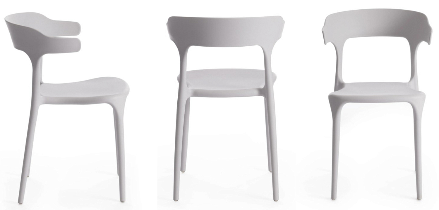 Стул Joris White Plastic Стул Joris White Plastic - Loft-Concept в Грозном