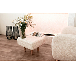 Керамический столик на деревянных ножках «Квадро» варинант исполнения - 8 | Loft Concept в Грозном