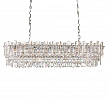 Люстра овальная с хрустальными подвесками Gorgeous Crystal Light варинант исполнения - 10 | Loft Concept в Грозном