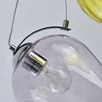 Люстра каскадная с 9-ю разноцветными стеклянными плафонами Kaleido варинант исполнения - 10 | Loft Concept в Грозном