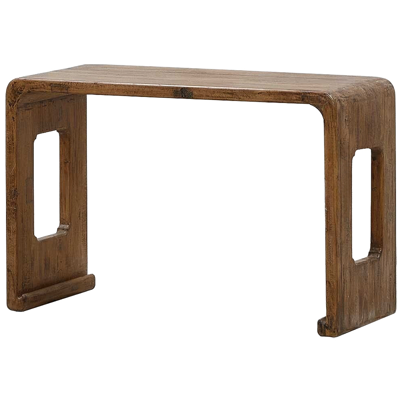 Деревянная консоль Plourde Wooden Console Коричневый Деревянная консоль Plourde Wooden Console Коричневый в Грозном | Loft Concept