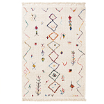 Ковер с графическим разноцветным узором Vinridio Bо  Multi варинант исполнения - 1 | Loft Concept в Грозном