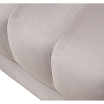 Диван двухместный велюровый бежевый Facilities Status варинант исполнения - 3 | Loft Concept в Грозном