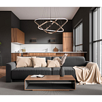 Люстра с подвесами в форме треугольников Niamh Barry варинант исполнения - 11 | Loft Concept в Грозном