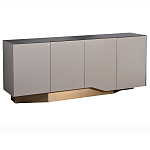 Комод со стеклянной столешницей и с выдвижными ящиками Minimalist Accent варинант исполнения - 1 | Loft Concept в Грозном