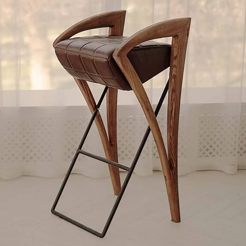 Стул Crutch Chair Коричневый Черный Стул Crutch Chair Коричневый Черный в Грозном | Loft Concept