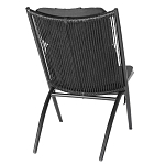 Кресло плетеное с мягкими подушками для сиденья и спины Hancock варинант исполнения - 6 | Loft Concept в Грозном