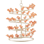 Люстра спиралевидная с фигурками птенцов Playful Chandelier варинант исполнения - 2 | Loft Concept в Грозном