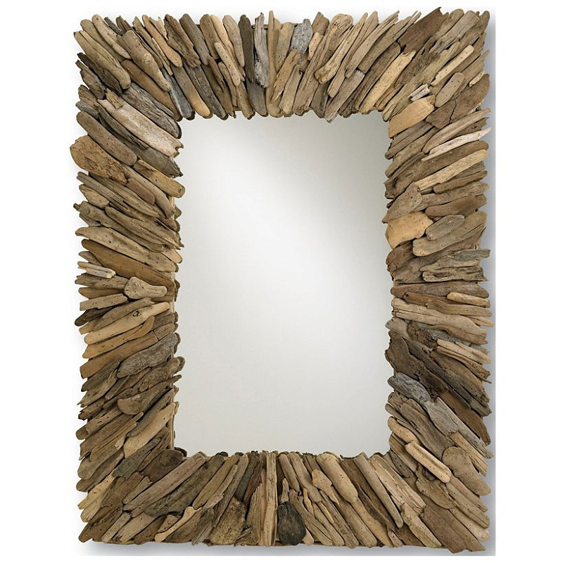 Зеркало Beachhead Mirror Бежево-серый Зеркало Beachhead Mirror Бежево-серый в Грозном | Loft Concept