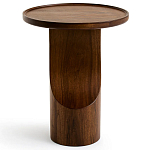 Приставной столик из массива дерева Walnut варинант исполнения - 3 | Loft Concept в Грозном