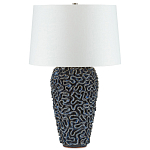 Настольная лампа Синий коралл Blue Brain Coral варинант исполнения - 2 | Loft Concept в Грозном