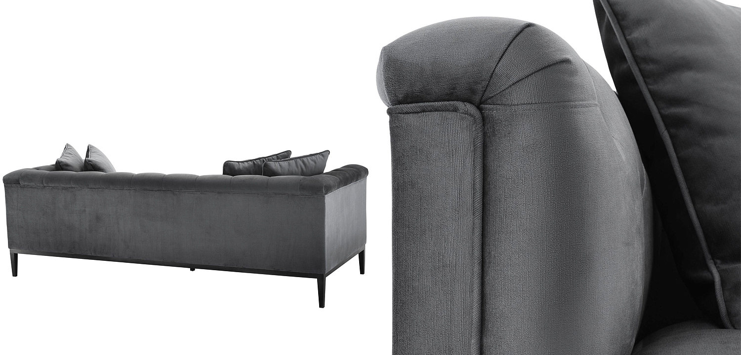 Диван Eichholtz Sofa Cesare Grey Диван Eichholtz Sofa Cesare Grey - Loft-Concept в Грозном